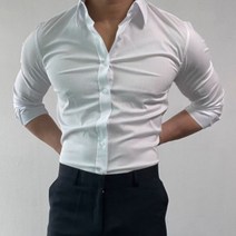 고바트 머슬핏셔츠 정장셔츠 남자와이셔츠