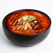 비바채 정성이 깃든 얼큰한 양평해장국 600g 6팩 10팩 우거지 소고기 소내장 즉석 국 탕 간편조리 냉동식품, 10개 600g