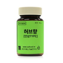 ES식품원료 허브향 110215 (인삼 Type) [0472], 50g