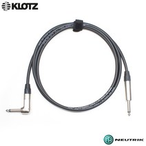 클로츠 104 kik 2m 커스텀 기타케이블 뉴트릭 TS타입 / Right Angle (KN-104TSR02)