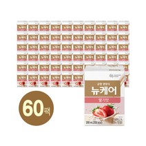 [대상웰라이프] 뉴케어 딸기맛 균형영양식 (200mlx30팩) 2박스 /한 팩에 담긴 3, 구성:뉴케어 딸기맛 (200mlx30팩). 2박스, 상세 설명 참조, 상세 설명 참조