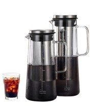 ANKRIC 콜드브루 커피메이커 콜드브루 커피포트 가정용 드립커피 유리포트 1.4L, 1400ML