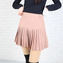 [MM스포츠]여성 잔주름 가을 간절기 플리츠 큐롯 치마 골프 스커트