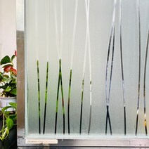 레인보우 창 필름 개인 정보 보호 스테인드 글라스 비 접착 정적 집착 이동식 비닐 장식 스티커 홈 오피스, 01 Beige_05 90x200cm