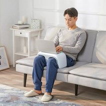 샤오미 공기압 다리 마사지기 무선 휴대용 허벅지 종아리 발 마사지 안마기 그래핀 온열 지압 에어, 화이트