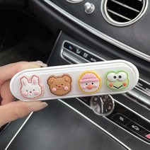 자동차 임시주차번호판 캐릭터 차량용 이동전화번호판 아이디어 개인별 이동수단 숨기기여자, 색깔2