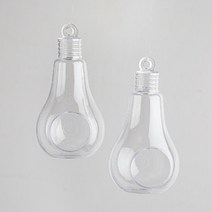 아크릴 전구(지름-7.5cm)-만들기 만들기재료 초등학교 체험 완구 취미 테라리움 소품 장식 모형 장난감 학습 어린이집