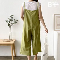 디자이어로즈 디자이어로즈 핏 여성 여름 캐주얼 통 멜빵바지 DB0222 (5656081)