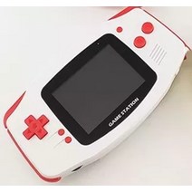 휴대용 5180 게임 3인치 레트로 핸드헬드 게임 콘솔 플레이어(gba 지원 tf 카드 saveamp load용 nes용 Genesis용 3개 에뮬레이터 포함), 하얀