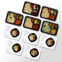 한끼완성 도시락 볶음밥 5종세트 프리미엄 대용량 양많은 푸짐한 직장인 점심 혼밥 자취 맛있는 기내식 냉동 도시락, 현미영양밥 5종 세트
