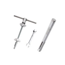 Royalways Bike Headset Bottom Bracket Remover Press Tool Kit Fit BB Installation Kit, 실버, 알루미늄 합금