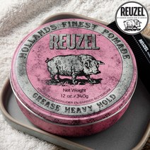 리우젤코리아 핑크 유성 포마드 12oz (340g), 340g, 1개