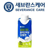 세브란스 케어 당플랜 구수한맛 200ml 단백질 간식 당뇨식 건강식 영양식 식품, 1박스(24팩), 1개