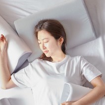 이슬립 하드 메모리폼 굴곡형 베개, 단품