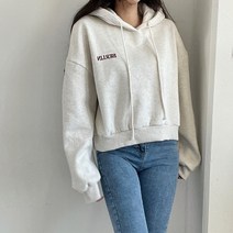 아담블링 / 양기모빵빵 벌룬아방 베를린 심플 자수 후드티