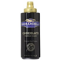 Ghirardelli 기라델리 블랙라벨 초콜릿 소스 454g 2팩, 1개