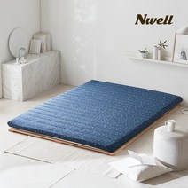 [특가 쿠폰] 느웰 천연라텍스 토퍼 매트리스 가든 (7.5cm/SS)