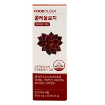 푸드올로지 콜레올로지컷 다이어트 보조제, 4개, 60정