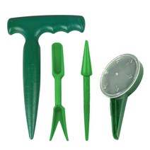 감자 파종기 씨앗 콩 마늘 뿌리는 기계 파종 종자 디스펜서 핸드 도구 4 pcs 핸드, 3-없음