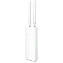 4G LTE 유심으로 무선 인터넷을 즐기는 실외용 라우터 큐디 LT400 아웃도어, 1개