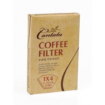 칸타타 커피여과지 5-10인용 40매 롯데푸드, 상세설명 참조, 없음