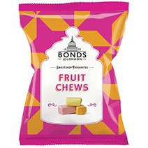 미국직구 오리지널 본즈 런던 과일 츄즈백 과일 맛 쫄깃쫄깃한 과자 영국 수입한 스위트샵 좋아 영국 캔디, 상세참조, 수량