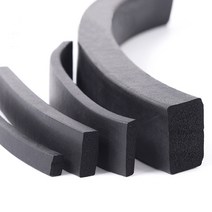 가스켓블랙 EPDM 고무 폼 씰링 스트립 사각 스폰지 개스킷 캐비닛 도어 씰용 3x3mm 4x4 8x8 10x10 12, 07 5x5mm_02 2 Meters