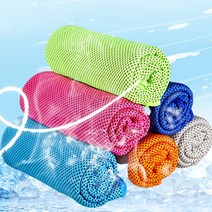 오너클랜 냉감 운동 쿨 타올 타월_WA87E1B, 그레이