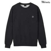 티비제이 유니 REAL WARM 맨투맨 T204TS100P