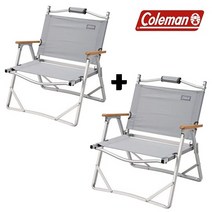 [콜맨코리아] 컴팩트 폴딩 체어 그레이 1+1 2000033561