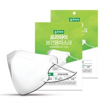[국산100%] 프리아이 KF94 마스크 대형 화이트 100매 새부리형 2D 비말차단 (장당 399원), 100매입, 1매