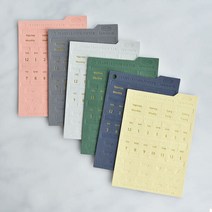 아트박스/천유 [] 클래시레더스티커-뉴컬러 (가죽 인덱스 스티커, 단품