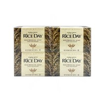 라이스데이 쌀겨오일을 담은 쌀비누 윤 100g 4P -O, 1, 본상품선택