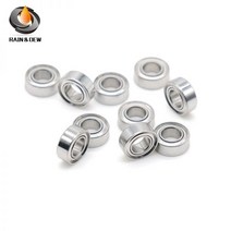 10Pcs SMR74 ABEC-7 4X7X2mm 스테인레스 볼 베어링 625 626 605 606 607 693 694 695 696 697 698 699 683 684 687 6, 04 10Pc SMR128 8X12X2.5