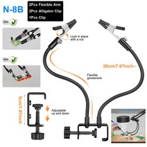 국소배기 장치 후드 이동식 NEWACALOXEU/US 12V 납땜 연기 추출기 흡수 방지 장치 DIY 작업 팬, 01 N8B_01 10W_01 미국