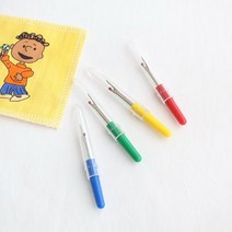 컬러실뜯개 - 펑커(소) 컬러랜덤발송 미니실뜯개 소잉 부자재 실따개 실밥따개 리퍼 니퍼 홈즈패브릭