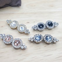 후크 장식 1 모음, B-0067, 아이보리진주, 골드엔틱도금