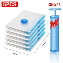 235개진공 가방 에코 스토리지 펌프 홈 여행 저장 패키지 인감 압축 보관, [11] 5개 80 x 110cm