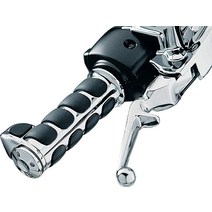 미국발송 Kuryakyn 6212 프리미엄 ISO 핸들 바 손잡이 표준 스로틀 보스 포함, Electronic Throttle_Standard