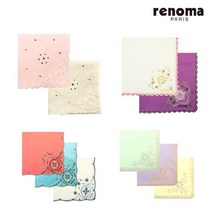 [AK PLAZA] [레노마] 자수 손수건 (R) 4종 택1