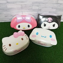[이라운드몰]LEC 산리오 캐릭터 물99.9프로 웨트티슈 물티슈 80개입 4종 택1, 마이멜로디, 옵션선택