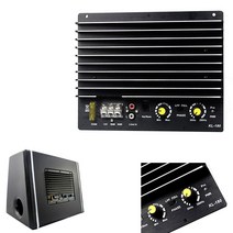 PUZU LVPIN DSP 카오디오 바이크 오토바이앰프 해양보트 자동차 앰프 보드 12V 200W 중저음 자동 오디오 기능 HiFi 고출력 서브 우퍼 1x1000W 30-28, 1개