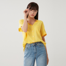 랩 차이나카라 린넨 셔츠 AL2WB684