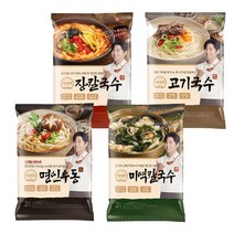 삼립 하이면(4종 택1) 명인우동 미역칼국수 장칼국수 고기국수, 03_삼립 장칼국수 412g(2인분)