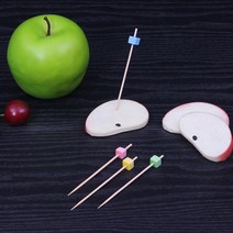 과일꼬치 대나무꼬지 큐빅꼬지 2.0mm x 9cm / 10 000개, 상세페이지 참조