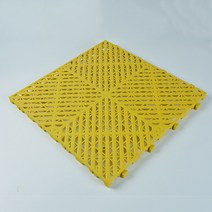 욕실바닥재 사무실바닥재 2cm 두께 뜨거운 판매 세련 된 방수 비 슬립 차고 바닥 타일 플라스틱 연동 야외 주차장, 05 A5 Yellow