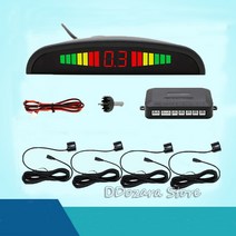 주차센서 후방감지기 차량검지기 자동차에 대 한 Parktronic LED 디스플레이 감지기 시스템 백라이트 역방, 03 GRAY