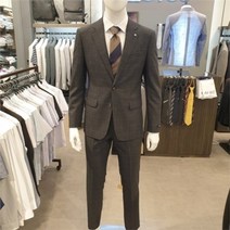 STCO STCO2 NC15 울 페인 체크 정장자켓 51RCSSJCCG