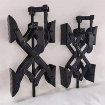 고임목 안전 보급형 차량 캠핑카 RV XChock 휠 안정기 캠퍼 휠 타이어 초크 RV 타이어 잠금 안정기 레버 시스템 헤비 듀티 더 빠른 Open371223939, 2Pcs