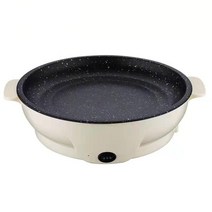 1인용밥솥 멀티쿠커 라면포트 캠핑밥솥220V 밥솥 무연 프라이팬 스테이크 바베큐 미니 다기능 전기 비 스틱, 06 Khaki_01 22cm_01 CN